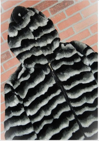 Manteau d'hiver XL, Urbanfurfitters Vintage CHINCHILLA Faux Fur