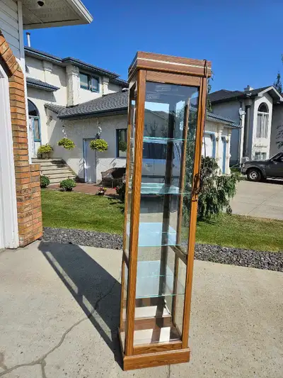 Light wood China cabinet , View more