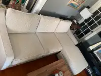 Sofa with under storage