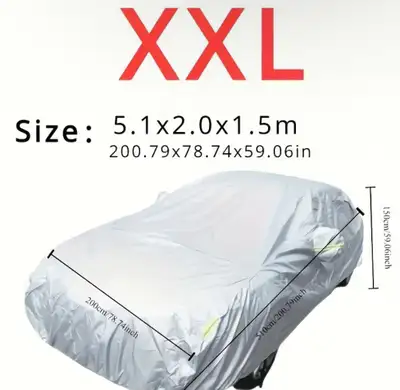 Gardez votre berline à l’abri des intempéries avec cette housse de voiture durable et pratique. Elle...