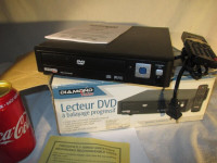 Diamond Vision Progressive scan DVD player + remote