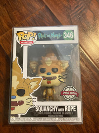 Funko POP! Rick & Morty Squanchy with Rope #346