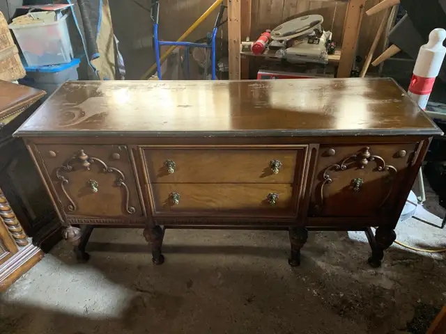 Vintage Wooden Cabinet in Hutches & Display Cabinets in Ottawa - Image 7