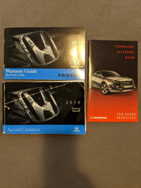 2010 Honda Accord CROSSTOUR Owners Manual Package
