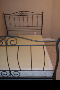 Queen Bed Frame with box spring