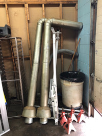 6 inch HVAC exhaust pipe
