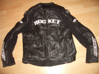 cool " Joe ROCKET "" moto bike leather jacket -- size L / 50 EU