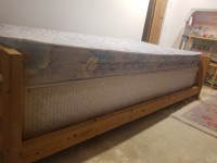 Bed frame. Box, mattress  $200