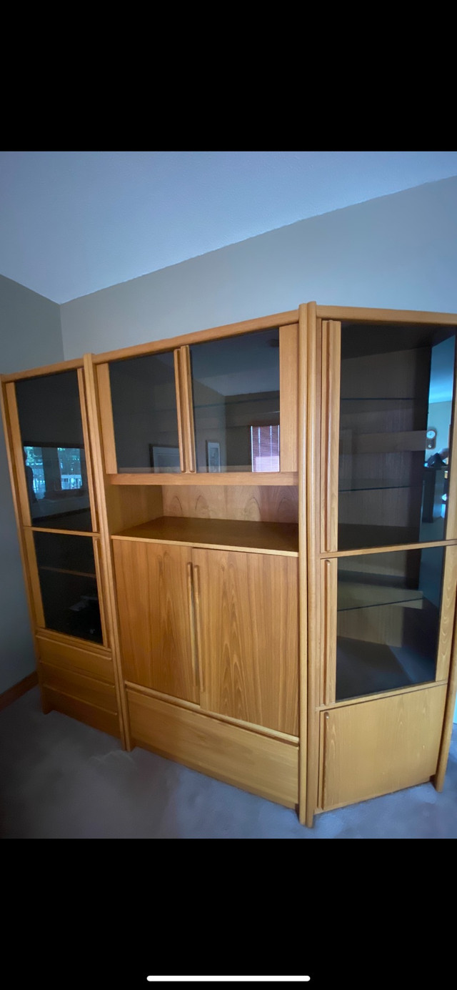 Teak Wall Unit in Bookcases & Shelving Units in Thunder Bay - Image 2