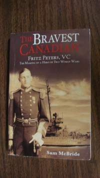Fred Peters only PEI VC winner - paperback book