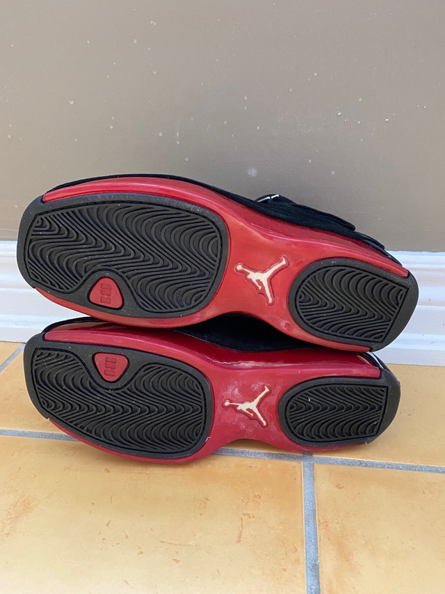 Brand new Air Jordan 18 Youth size 7Y Black and Red in Kids & Youth in Markham / York Region - Image 3