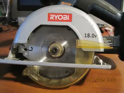 Scie ronde RYOBI a Batteries 18 V, View more