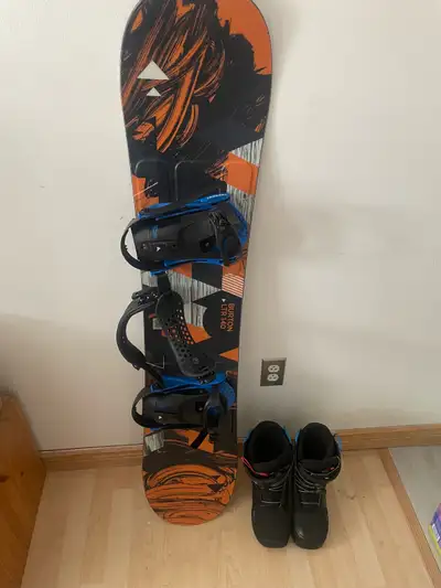 Snowboard Burton LTR 140 cm + fixations + bottes Burton BOA, View more