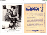 Looking for / in search of 1960’s “The Saint” Roger Moore cards.