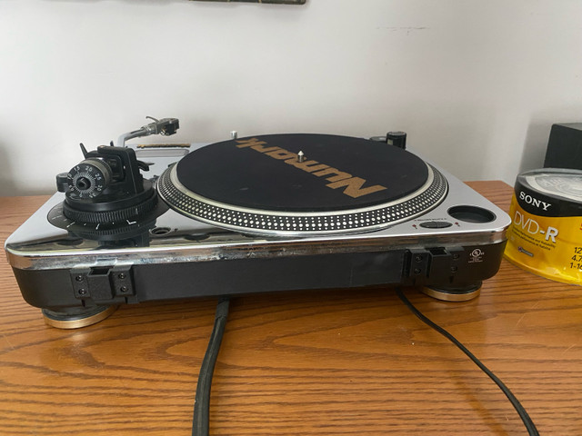 Numark Pro TT-1 Turntable Professional  Manual  DJ Record Player in Stereo Systems & Home Theatre in Winnipeg - Image 4