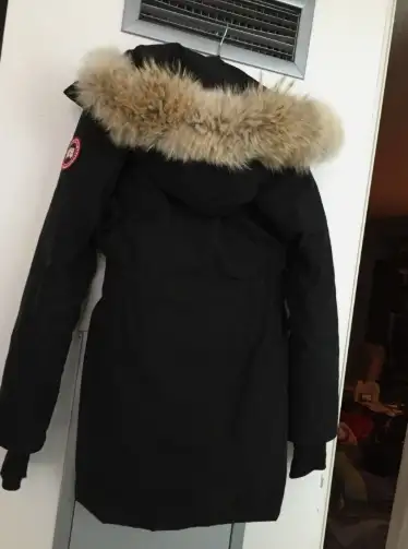 Authentic Canada Goose Trillium Black Down Parka Jacket - Size S, View more