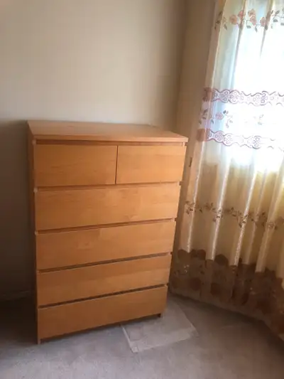 solid wood 6 drawer dresser for sale, View more