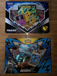 2 Pokemon Card Boxes for sale.  (Truro).