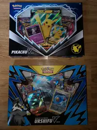 2 Pokemon Card Boxes for sale.  (Truro).