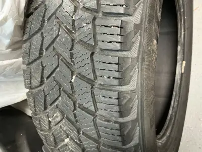 Set of 4 tires ,very good condition ,used 2 seasons ,traded car ,stored indoors.