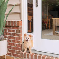 Pet door insert for patio door (BNIB)