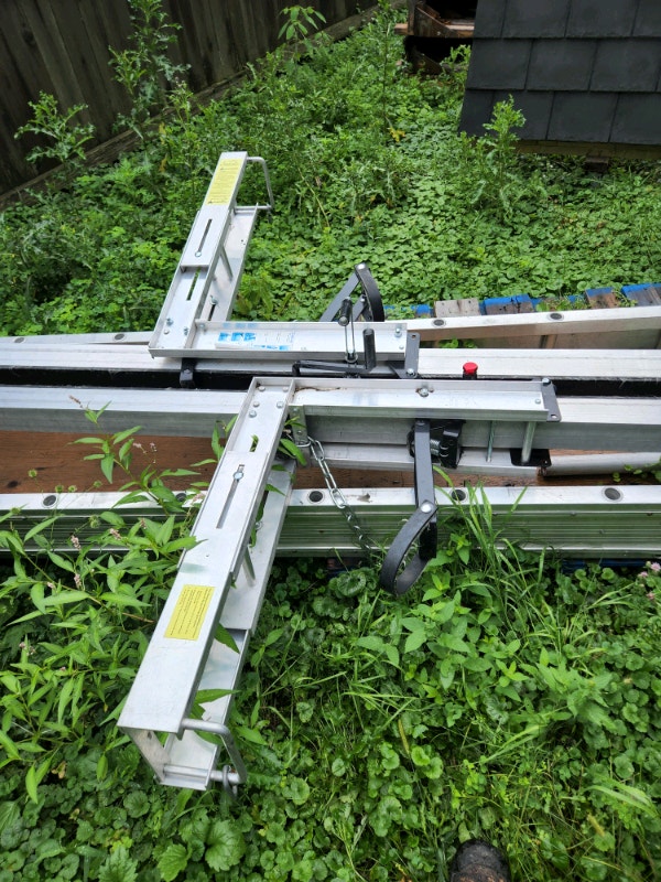 Commercial/residential Pump jack assembly full kit Ladders