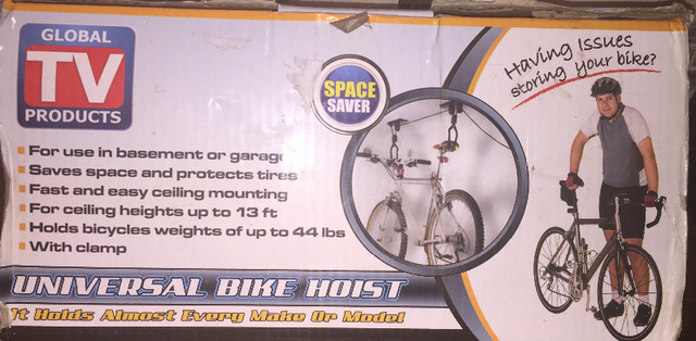 Fine Tool Universal Bicycle Hoist Storage Bike Lift w/ Clamp in Other in Mississauga / Peel Region