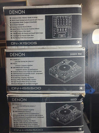 Denon-hs5500 and Denon-×1500s