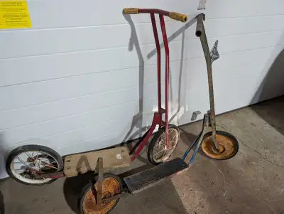 Vintage Metal Scooters, View more