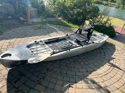 I have 3 different 12’ Ascend kayaks, green $750 white one camouflage $850 the biggest one wider wit...