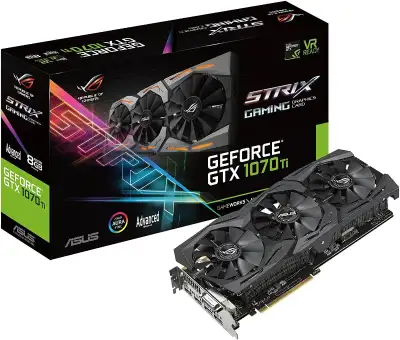 ASUS Geforce GTX 1070 TI 8GB STRIX Video Card, View more