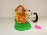 Vintage Littlest Pet Shop Zoo Baby Zebra