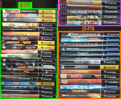 Nintendo Gamecube Games CIB《$15 - $25》 Complete w/ Manual, View more