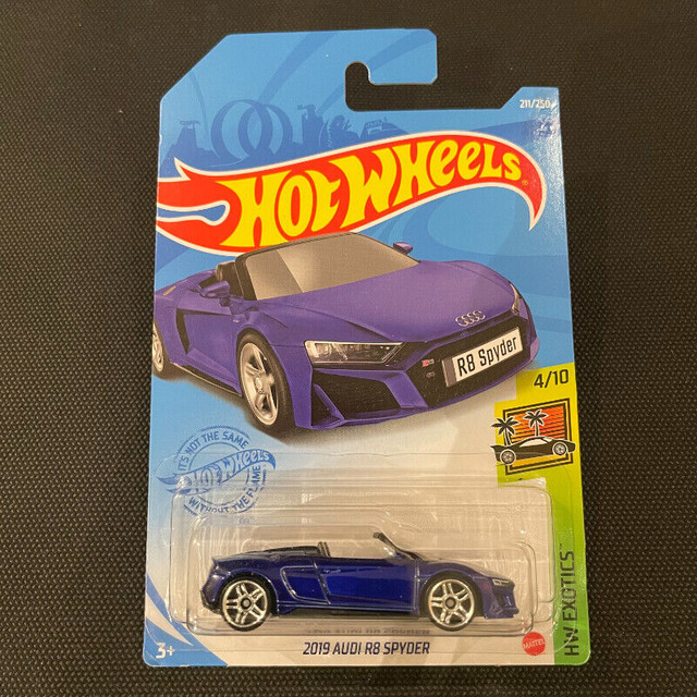 Hot Wheels 2019 AUDI R8 SPYDER HW EXOTICS NEW MATCHBOX in Toys & Games in Markham / York Region