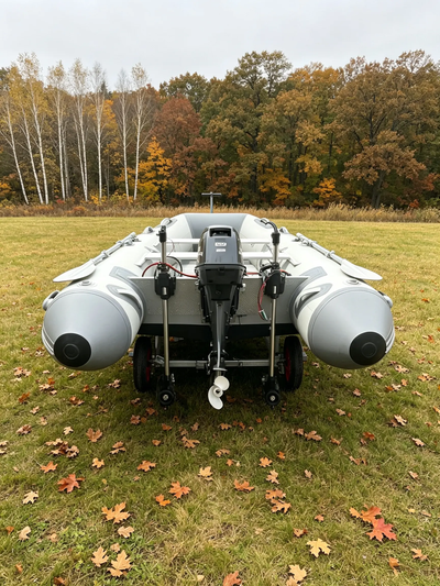 `Looking for a 10ft inflatable boat but want more space and more stable feeling on the water? Come a...