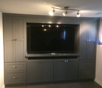 Custom Made Bookcases, Shelves & Entertainment Cabinets