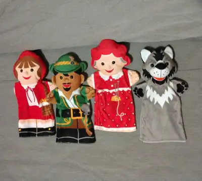 Vintage Melissa & Doug Fairy Tale Friends Hand Puppets, View more