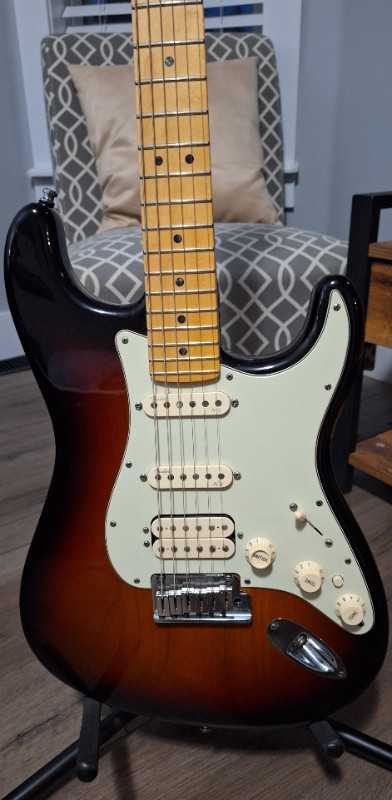 American Deluxe Stratocaster HSS in Guitars in City of Halifax - Image 2