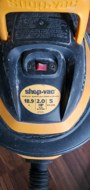 Shop Vac 5 gallon  in Other in Cornwall