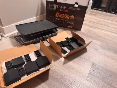 Brand new, Heritage The Rock Raclette Grill