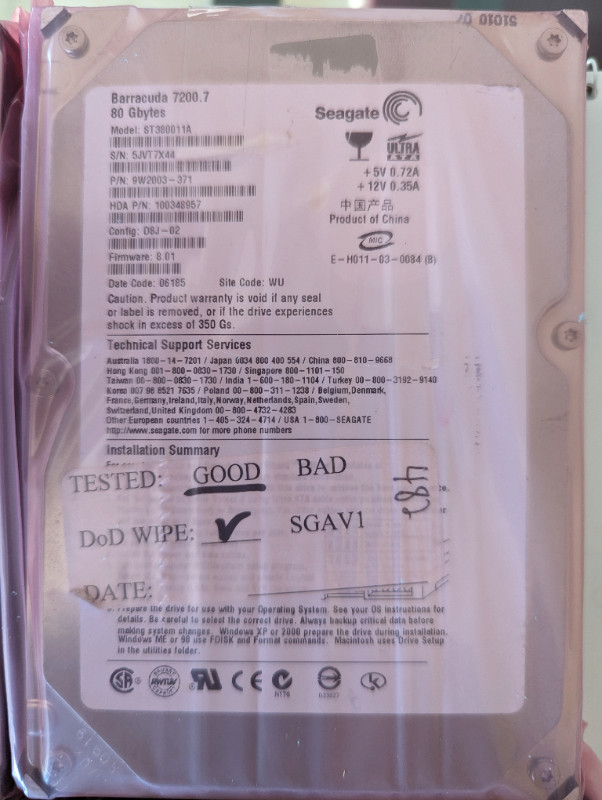 Seagate Barracuda Hard Drives in System Components in Kitchener / Waterloo - Image 3