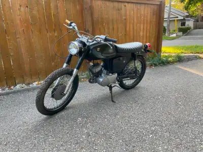 Collector’s item. Both frame and motor VIN plates are legible and valid. This was imported from offi...
