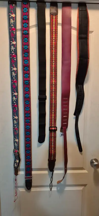 guitar strap (s) - sangle (s) de guitare, View more