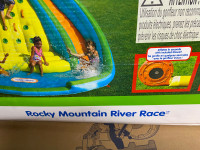 Rocky Mountain River Race - water slide 