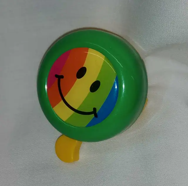 Bell for Kids Trike Bike Bicycle RAINBOW HAPPY FACE in Kids in Truro - Image 5
