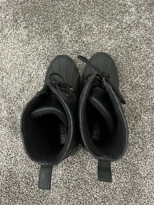 Black Sperry women’s boots in Women's - Shoes in Calgary - Image 6