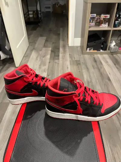Jordan ones slightly used, but still in great condition
