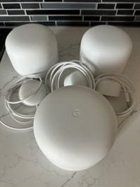 Google Nest WiFi Router (H2D) and 2 WiFi Points (H2E)