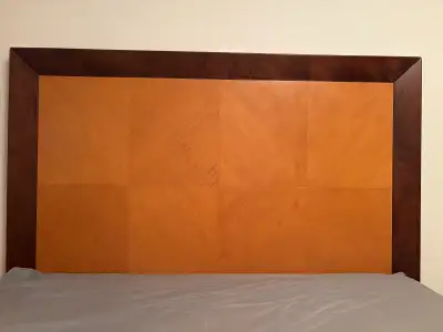 Beautiful Solid Wood Queen/Double Headboard - Rustic & Sturdy, View more