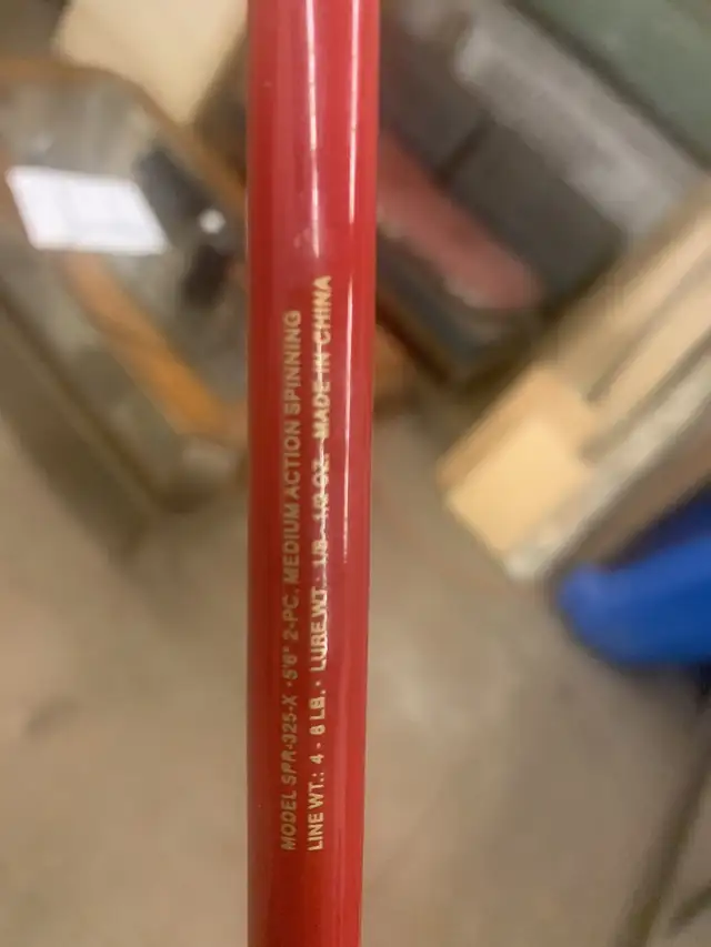 Shakespeare OM 020 spinning reel. Total tackle rod in Fishing, Camping & Outdoors in Norfolk County - Image 8